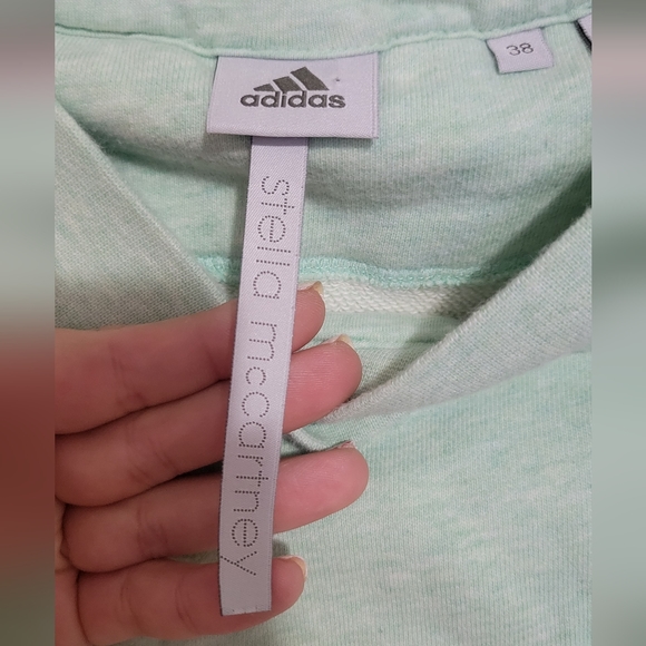 Adidas by Stella McCartney Off-shoulder Short Sleeve Sweatshirt - Picture 3 of 4